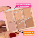 Paleta Corretiva de Cobertura Real 6 Cores - City Girls