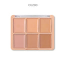 Paleta Corretiva de Cobertura Real 6 Cores - City Girls
