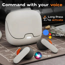 Quac Mic ENC Earbuds with Charging Case 700mAh Big Capacity Non-Noise Cancelling TWS Earphones & Headphones in Flipcart