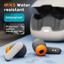 Quac Mic ENC Earbuds with Charging Case 700mAh Big Capacity Non-Noise Cancelling TWS Earphones & Headphones in Flipcart