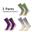 Non-slip soccer socks, upgraded and thickened; mid-tube arrow-patterned socks with non-slip adhesive dots.