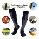 Meias de Compressão Elástica Profissional - Cano Alto Masculino para Futebol