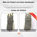 Non-slip soccer socks, upgraded and thickened; mid-tube arrow-patterned socks with non-slip adhesive dots.