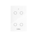 Interruptor Inteligente, compatibilidade com alexa e google home. Wi-Fi Coibeu Touch 2 Teclas + Tomada Integrada (Padrão BR)