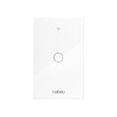 Interruptor Inteligente, compatibilidade com alexa e google home. Wi-Fi Coibeu Touch 2 Teclas + Tomada Integrada (Padrão BR)