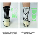 Non-slip soccer socks, upgraded and thickened; mid-tube arrow-patterned socks with non-slip adhesive dots.