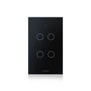 Interruptor Inteligente, compatibilidade com alexa e google home. Wi-Fi Coibeu Touch 2 Teclas + Tomada Integrada (Padrão BR)