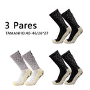 Non-slip soccer socks, upgraded and thickened; mid-tube arrow-patterned socks with non-slip adhesive dots.