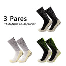 Non-slip soccer socks, upgraded and thickened; mid-tube arrow-patterned socks with non-slip adhesive dots.