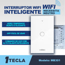 Interruptor Inteligente, compatibilidade com alexa e google home. Wi-Fi Coibeu Touch 2 Teclas + Tomada Integrada (Padrão BR)