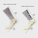 Non-slip soccer socks, upgraded and thickened; mid-tube arrow-patterned socks with non-slip adhesive dots.