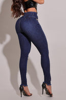 Calça Jeans Modeladora Mega Bumbum Skinny ModelaMax